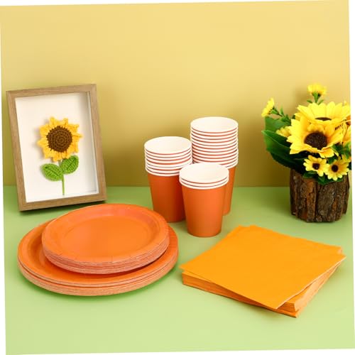 Assiettes et gobelets en papier pour buffet et réception de mariage - 5