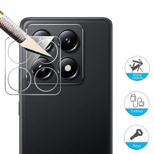 Film protecteur NOVAGO Xiaomi 14T Pro 4 films en verre trempé 0 3 mm Dureté 9H - vue 9