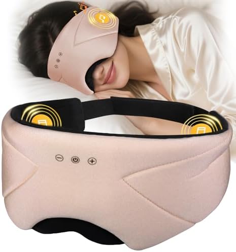 LC-dolida Bluetooth Sleep Mask with Headphones for Women & Men, T...