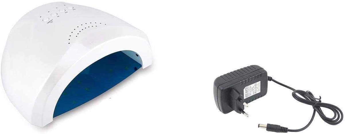 3 X FORNETTO LAMPADA UNGHIE 48 W LAMPADA LED ASCIUGA SMALTO UV