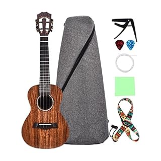 Ukulélé Soprano 26 Pouces Concert Ukulélé en Bois d’acajou Topboard Back & Side Boards avec Gig Bag Uke Strap Strings… - Les Beatles, Paul McCartney, John Lennon, RIngo Starr, George Harrison
