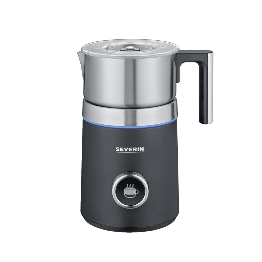 SEVERIN SPUMA 700 Plus Induktions-Milchaufschäumer, 13 Programme, OLED-Display,...