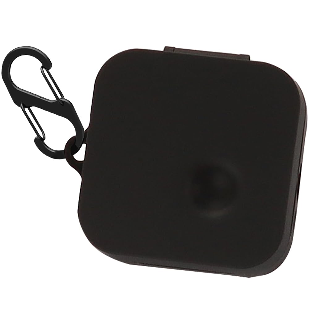 Nothing Ear (R)-Case 2024, etui ochronne i ochrona skóry ochrona przed wstrząsami, z brelokiem (czarny)