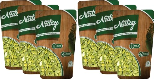 Image of Nutzy Dried Fruits Nuts And Seeds (Pumpkin Seeds, 600g (3x200g)) (Pack of 2)