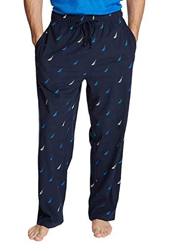 Nautica Mens 2-Pack Fleece Pant (Blue, Large)