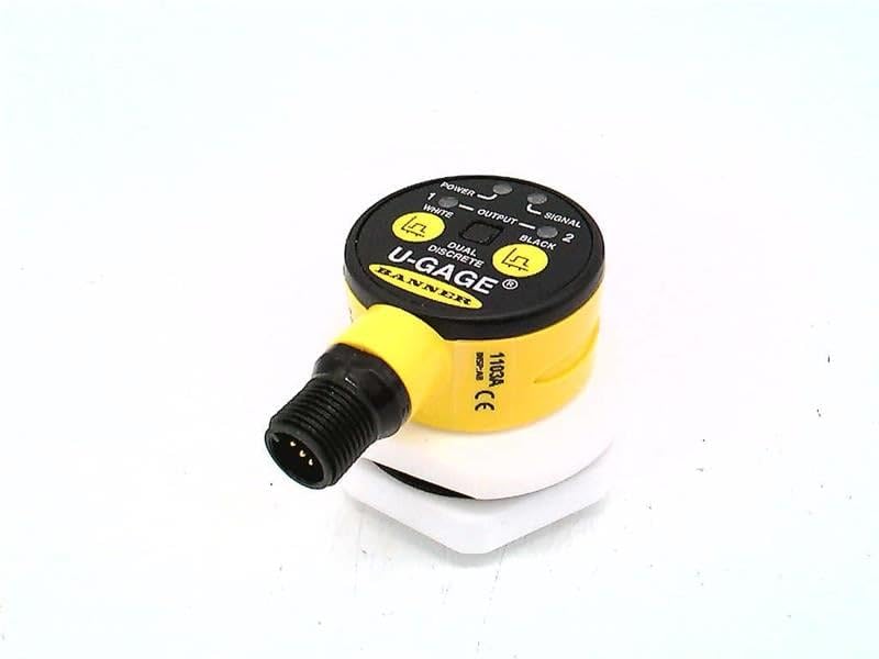 BANNER ENGINEERING T30UHPBQ-CRFV (77337), EURO 5-PIN QUICK-DISCONNECT CONNECTOR, HI-LO FILL LEVEL OPERATION: OUTPUTS: DUAL DISCRETE PNP, INPUT: 12-24 VDC, PTFE PROTECTIVE BEZEL WITH M36 MOUNTING THREA