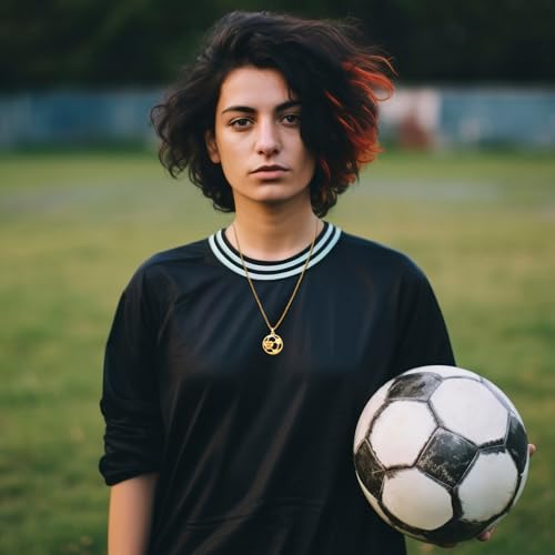 Personalized Number Necklace with Name for Sports Athelets Women Men Custom Necklaces Customized Football/Baseball/Soccer/Basketball/Volleyball Engraved Pendant Jewelry4