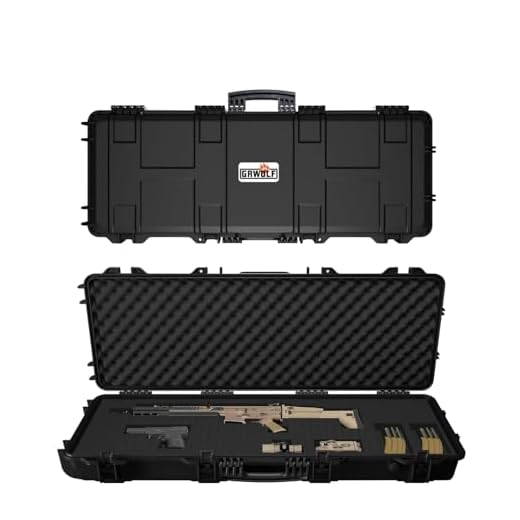 Can you ship pistols in your luggage on the plane GRWOLF Rifle Case with Custom Foam Protection