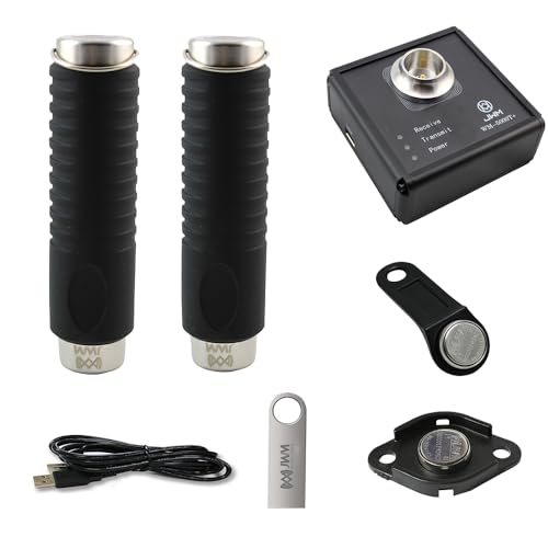 JWM Guard Tour Patrol System with Download Station, 2PCS iButton Touch Guard Reader for Seacurity Patrol, Free Multilingual Management Software for Security Companies, Hotel, Industrial Patrol
