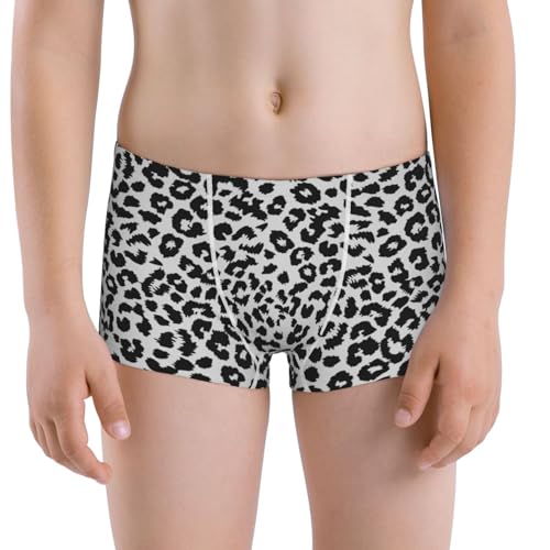 Boys' Cotton Boxer Brief Soft Underwear-Similar To Leopard Print