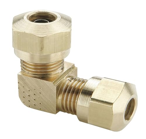 Parker Hannifin 265NTA-4 Brass Air Brake-NTA Union Elbow Fitting, 1/4