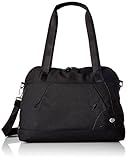 HAIKU Women's Virtuoso Crossbody Travel Satchel Handbag, Black Juniper