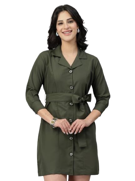 Chemise coton bleu marine femme vêtement uni classique manches longues