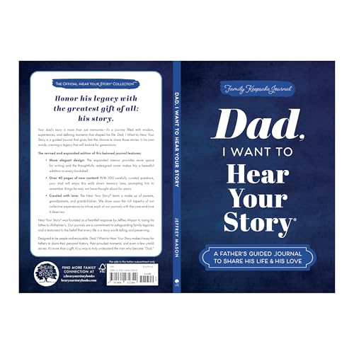 Image of Dad, I Want to Hear Your Story (Expanded Edition): A Father's Guided Journal to Share His Life and His Love (Hear Your Story Books) | #1 Amazon Bestseller | Perfect Gift for Fathers