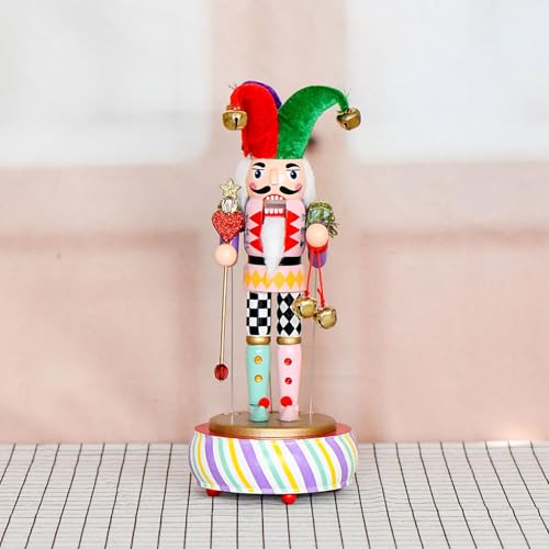 Caja de música navideña de cascanueces para solucionar espacios sin decoración 4