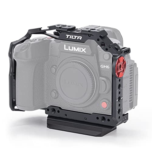 Suporte completo para câmera Tilta para Panasonic Lumix GH6, preto