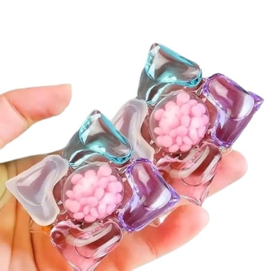 5-in-1 Laundry Detergent Pods (20 Pack) - Multi-Chamber Capsules for Front & Top Load Washing Machines - Deep Stain Remover, Fabric Softener & Long-Lasting Fragrance - High Efficiency-image-44