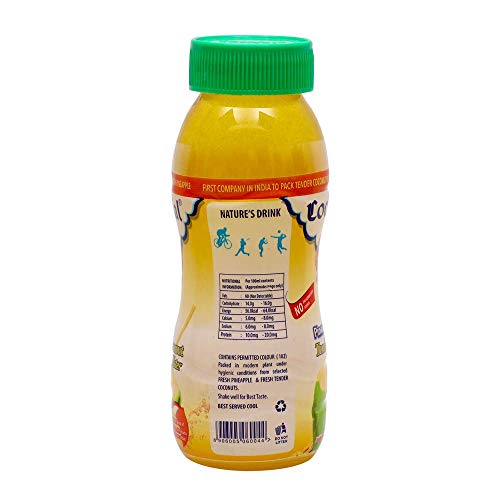 Image of Cocojal Natural Tender Coconut Water, Pack of 6 + Cocojal Pineapple Tender Coconut Water, Pack of 6