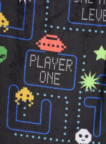 iscream Big Boys Fun Print Silky Soft Plush Fleece Pants - Fun and Games Collection2