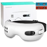 Eye Massa_ger with Heat and Cooling - EASAY Eye Care Device with Cold/Warm Compression, Bluetooth...