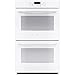 GE JT5500DFWW 30" White Electric Double Wall Oven - Convection