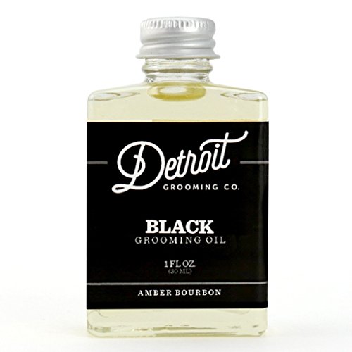 Premium Beard Oil - 'Black' Amber Bourbon - Detroit Grooming Company