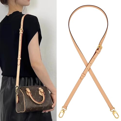 Vachetta Leather purse strap Genuine Leather Adjustable Replacement Strap for Shoulder Bag Handbag Purse4