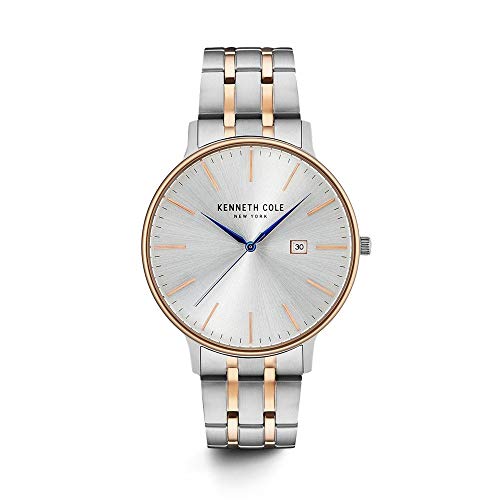 Kenneth Cole Reloj Analógico para Hombre de Cuarzo con Correa en Acero Inoxidable KC15095003 Kenneth Cole Reloj Analógico para Hombre de Cuarzo con Correa en Acero Inoxidable KC15095003