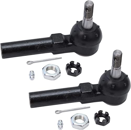 Image of Detroit Axle - 10pc Front End Control Arms Kit for Chrysler Town & Country Dodge Grand Caravan Plymouth Voyager, Lower Control Arms Tie Rods Sway Bars Boots & Bellows Replacement