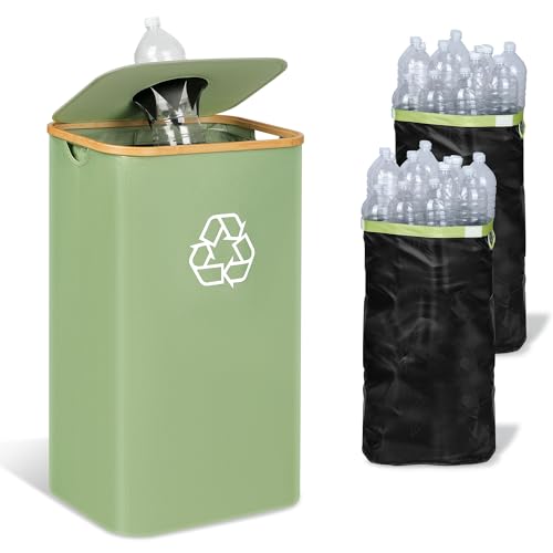 iEGrow 29 Gallons Recycling Bin (Green)