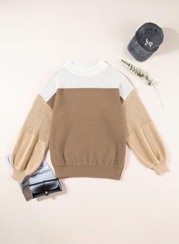 Image of Dokotoo Women's Oversized Long Sleeve Crewneck Pullover Sweaters