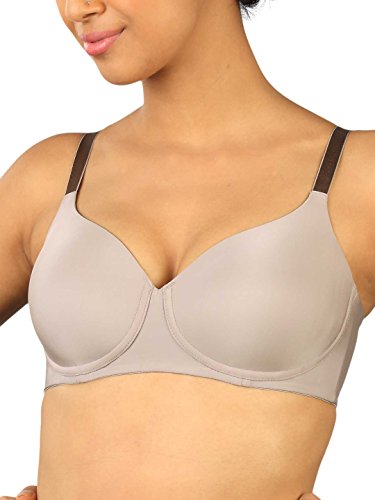 Image of Triumph T-Shirt Bra for Women Invisible Padded Wireless Lingerie Body Make-Up Series Seamless Everyday Bra Lycra Xtra Fine Breathable Support Invisible Second-Skin Full Coverage Pack of 1
