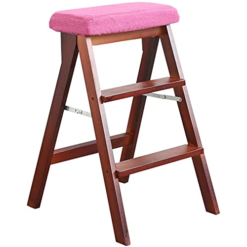 Taburete de biblioteca para el hogar transformable en silla portátil 2