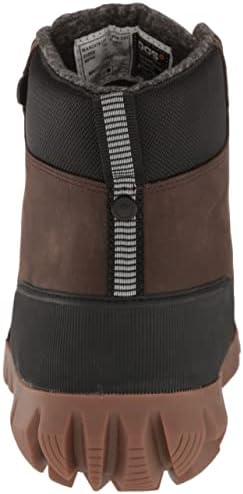 BOGS Men's Arcata Urban Leather Mid Winter Boot, Chocolate, Size 11 | Image 2