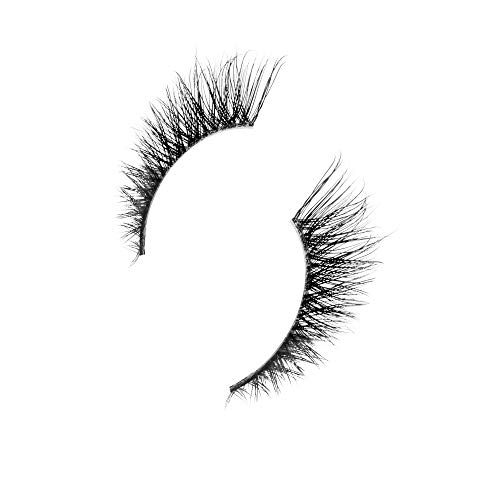 Velour Silk Lashes - Just A Hint - Made of Synthetic Fibres - Natural Voluminous Lashes - Lightweight & Flexible - Lasts up to 20 Uses - Easy to Apply Fake Eyelashes - Suitable for All Eye Shapes