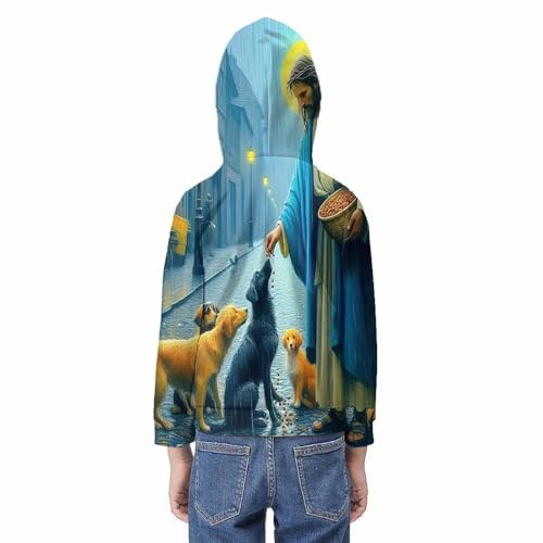 Sweat Jésus imprimé 3D pour les journées de sport des enfants - 6