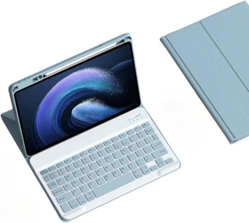 For Xiaomi Pad 7 Pro 11.2�C���` �Ή� �L�[�{�[�h�P�[�X �y���z���_�[�t�� �}�O�l�b�g ������ �V���I�~ Xiaomi Pad 7 11.2 �C���` �L�[�{�[�h �J�o�[ ���^ ���� ���킢�� ���� (���u���[)