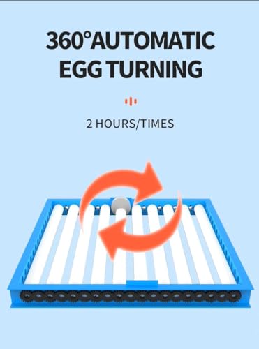 Image of 64 Egg Automatic Egg Incubator with Digital Temperature & Humidity Control | Auto Egg Turning Poultry Hatcher for Chicken, Duck, Goose & Quail