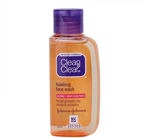 Clean & Clear Face Wash - Foaming, 50ml Pack