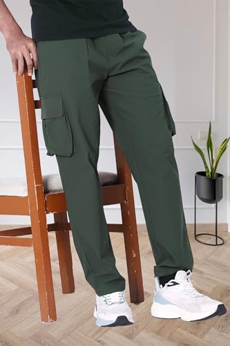 Pantalon cargo homme pour éviter les sacs avec poches et cordon réglable