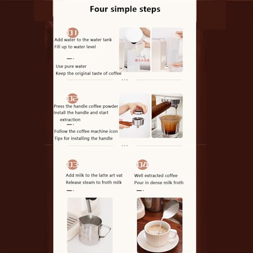 Cafetera Expreso Semi automática con Espumador 1.2 L miniatura 6