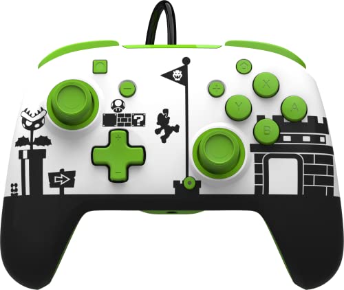 Mando Switch Rematch Wired PDP de Super Mario con botones configurables 7