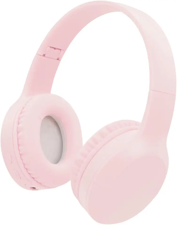 Fone de Ouvido Bluetooth 5.3 On-ear. Cancelamento de Ruído e Regulavel para Corridas e Academia, Headphone Sem Fio com Microfone Integrado Confortavel e Dobravel Compativel com Android e IOS. (Rosa)