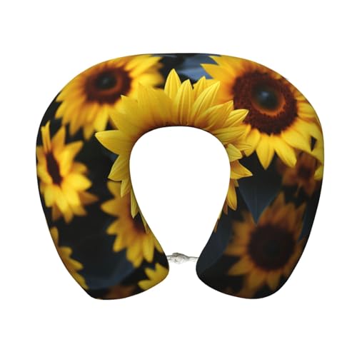 Almohada de espuma viscoelástica talla única negra miniatura 1