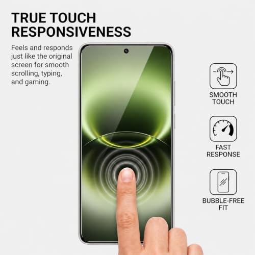 Image of Tempered Glass for Vivo X300 Ultra (6.82 Inch) With Installation Kit Full Glue Edge to Edge Coverage | Optical In-Display Fingerprint Unlock |