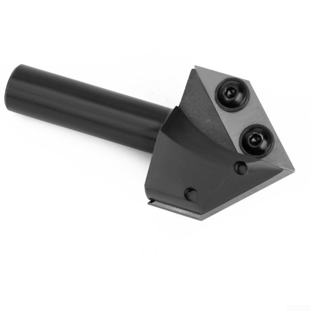 V-Nutfräser 45 Grad Wolframkarbid 1/2 Zoll für Holz(B)
