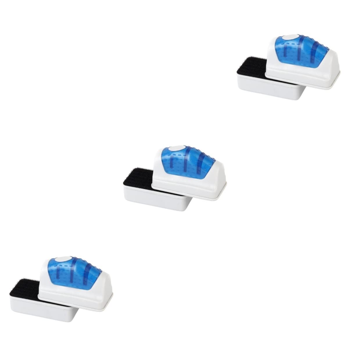 Mipcase 3 Piezas Limpiador De Vidrio Removedor De Cepillo Magnético Depurador De Vidrio Cepillo para Limpiar Ventanas Limpiador Cristales Limpiador De Cristales Pecera Acuario