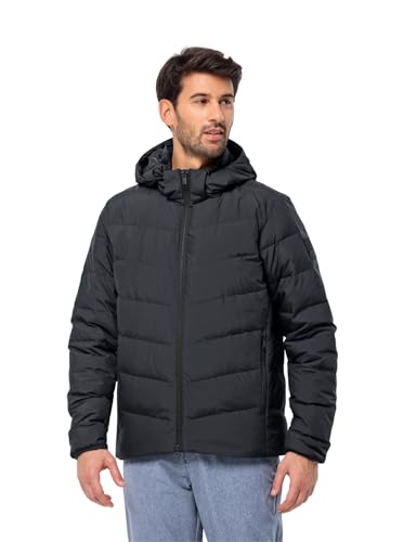 Jack Wolfskin Herren Colonius Jkt M Daunenjacke, Phantom, XL EU