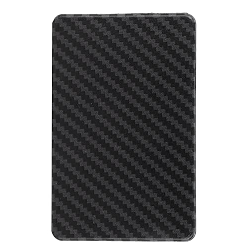 Imitation Carbon Fiber Card Holder, Portable Multifunctional Man Wallet, Minimalist Design for Travel and Outdoor Use, Securely Holds Credit Cards and ID Cards, Lightweight and Ea (XBD333)