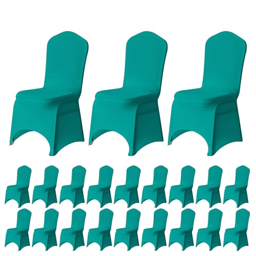 Trimming Shop Spandex Chaise Housse Tissu Extensible Amovible Lavable Protection Housses pour Mariages Banquets Cérémonie Hôtel Dîner Fêtes Décoration -...